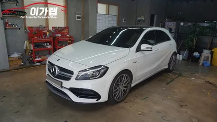 벤츠 A45 AMG 생활PPF & 테일램프 퍼플그레이 색으로 톤다운! 김포이가랩 에서~![김포랩핑][일산랩핑][인천랩핑][라이트필름] / 경기 김포 통진