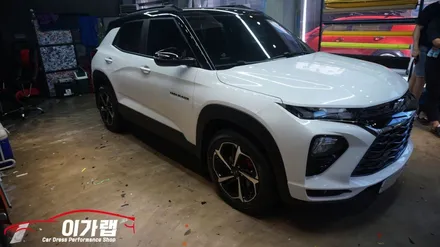 쉐보레 트레일 블레이저 그릴 & 손잡이 3m2080블랙유광 랩핑! 김포 이가랩 에서 [김포랩핑][손잡이랩핑][그릴랩핑][래핑][김포랩핑샵] / 경기 김포 통진