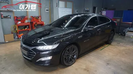 쉐보레 올뉴 말비루 전면 크롬 없애기! 3M2080블랙유광 김포 이가랩 에서 [김포랩핑][크롬가리기][김포랩핑샵][랩핑맛집][김포맛집] / 경기 김포 통진