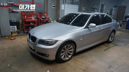 BMW E90 3시리즈 실내 카본랩핑! 우드에서카본으로~ / 경기 김포 통진