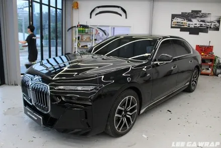 BMW 7시리즈 샴페인골드 듀오톤 코치라인 재단프로그램 완벽시공! 김포랩핑샵 / 경기 김포 통진
