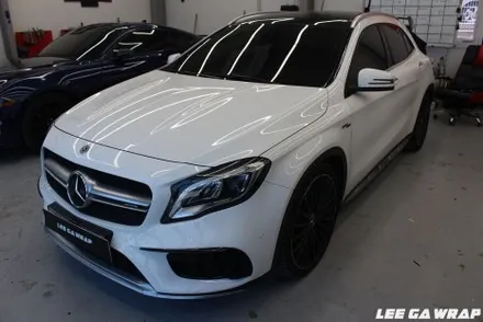 벤츠 GLA45 AMG 외부 크롬딜리트 !고광택으로 순정느낌그대로! / 경기 김포 통진