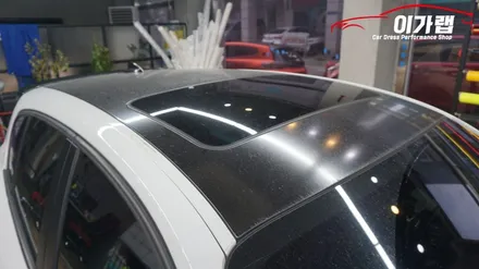 BMW 1시리즈 루프스킨 제거 & 뒷범퍼하단 포인트랩핑 ! 김포 이가랩 에서 [김포랩핑][필름제거][전체랩핑제거][랩핑맛집][김포랩핑샵] / 경기 김포 통진