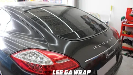 포르쉐 파나메라 사고로인한 전체랩핑 재시공 3M1080 쿨그레이 ! / 김포, 파주, 인천