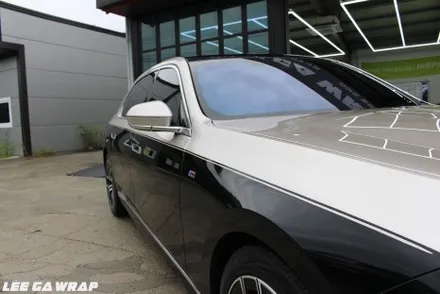 BMW 7시리즈 샴페인골드 듀오톤 코치라인 재단프로그램 완벽시공! 김포랩핑샵 / 경기 김포 통진
