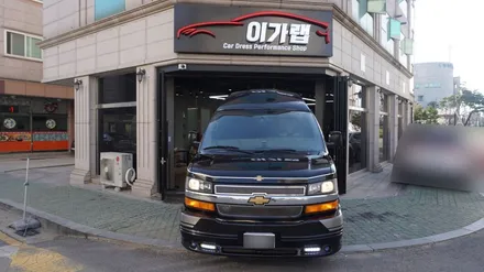 쉐보레 벤 익스플로러  블랙차량에 화이트 포인트로 스포티함을 더하다. 김포 이가랩에서!!! / 경기 김포 통진