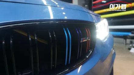 BMW M4 컨버터블 루프스킨 & 포인트랩핑 김포 이가랩 에서 꼼꼼하고 깔끔하게!! / 경기 김포 통진