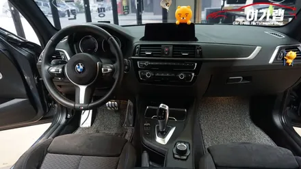 BMW 118D 에디션 실내랩핑 3M1080 매트릭스블랙 으로 탈바꿈 김포 이가랩 에서 [김포랩핑][실낼랩핑][PPF][랩핑전문점][일산랩핑] / 경기 김포 통진