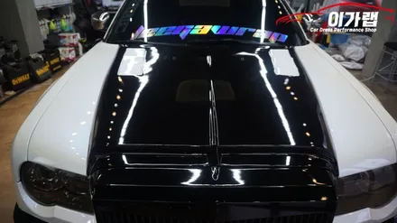크라이슬러 300C 풀튜닝차량! 라이트필름 & 본넷랩핑! 김포 이가랩 에서 [김포랩핑][전체랩핑][사고수리][PPF][김포랩핑샵][김포맛집] / 경기 김포 통진