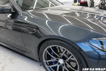 BMW M5 전체랩핑 제거 및 앞범퍼 PPF 시공 / 김포, 파주, 인천