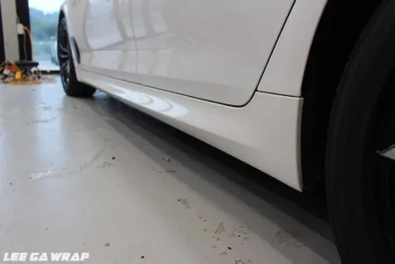BMW 5시리즈 (G30) 전체랩핑 니파필름 브루클린그레이 ! 순정공구리색의 가장가까운컬러 / 경기 김포 통진
