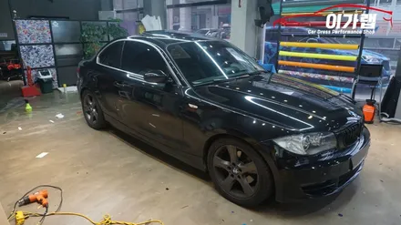 BMW 120D 크롬가리기 크롬없애기&테일램프 퍼플그레이 라이트필름 작업기! 김포이가랩에서~ [김포랩핑][인천랩핑][일산랩핑][김포카스킨] / 경기 김포 통진