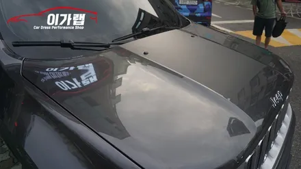 지프 레니게이드 본넷 포인트데칼 작업기!!! 김포이가랩에서 [김포랩핑][일산랩핑][인천랩핑][김포카스킨] / 경기 김포 통진