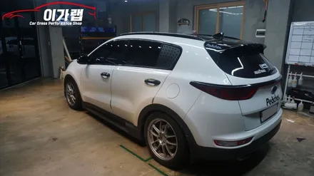 스포티지QL 도어캐치 3M2080블랙유광 리어스키드 3M2080블랙무광 꼼꼼하게 김포 이가랩 에서 [김포랩핑][김포랩핑샵][전체랩핑] / 경기 김포 통진