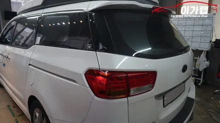 올뉴카니발 부분랩핑제거 및 그릴교체작업 / 김포, 파주, 인천