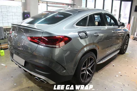 벤츠 GLE53AMG 전체랩핑 화이트&카본포인트랩핑 / 김포, 파주, 인천