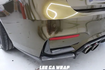 BMW M3 전체랩핑 고광택 미드나잇골드 / 김포, 파주, 인천