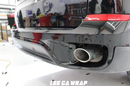 BMW X5 전체랩핑 제거후 고광택 유광블랙으로 깔끔하게 ! 순정도장느낌 / 김포, 파주, 인천