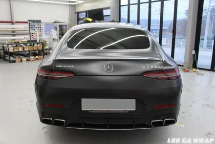 벤츠 gt63 amg 외부 전체크롬딜리트 ( 크롬없애기 ) 시트 리얼카본포인트 라이트톤다운 ! / 김포, 파주, 인천