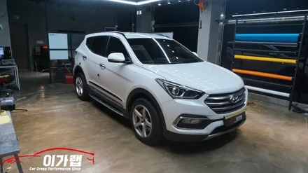 김포 이가랩에서 싼타페 더프라임 루프스킨&스포일러&사이드미러 포인트랩핑!!!!!!!!!!!!!!!!!!!!! / 경기 김포 통진