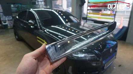 재규어 XF 25t 외부전체 크롬없애기 크롬가리기! 실내포인트랩핑! 김포 이가랩 에서~[크롬없애기][김포랩핑][크롬가리기][래핑][실내랩핑] / 경기 김포 통진