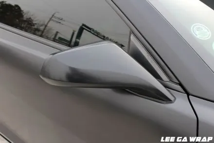 쉐보레 카마로 전체랩핑 바이퍼데칼까지 한번에 블랙에서 반무광블랙으로 탈바꿈! / 경기 김포 통진