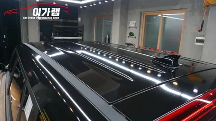 기아 신형 쏘울부스터 미래에서온듯한 디자인!! 루프스킨&포인트랩핑 김포이가랩에서 깔끔시공!!!! / 경기 김포 통진