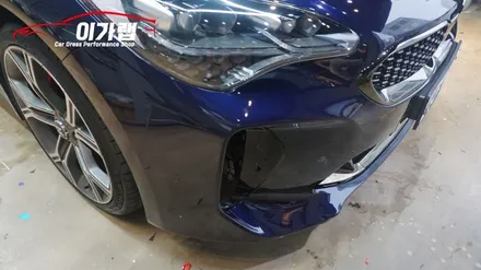 기아 스팅어 전체랩핑 제거 작업! 꼼꼼하고 깔끔하게 김포이가랩에서~[김포랩핑][인천랩핑][일산랩핑][자동차래핑][파주래핑] / 경기 김포 통진