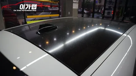 BMW 1시리즈 루프스킨 제거 & 뒷범퍼하단 포인트랩핑 ! 김포 이가랩 에서 [김포랩핑][필름제거][전체랩핑제거][랩핑맛집][김포랩핑샵] / 경기 김포 통진