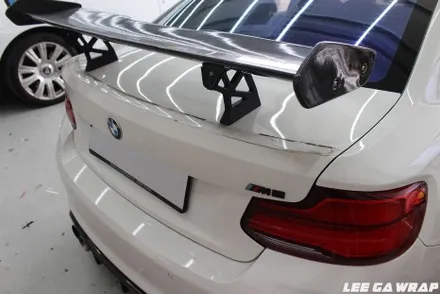 BMW M2 전체랩핑 니파  오렌지 PET 필름 ! 요즘대세는 고광택필름! / 김포, 파주, 인천