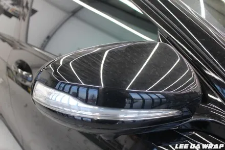 벤츠 S63AMG 전체랩핑 블랙에서 세라믹화이트 무광랩핑! / 김포, 파주, 인천