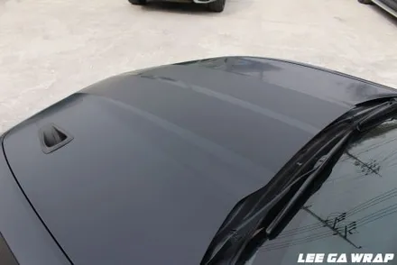쉐보레 카마로 전체랩핑 바이퍼데칼까지 한번에 블랙에서 반무광블랙으로 탈바꿈! / 경기 김포 통진