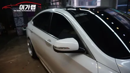 제네시스 G80 제네시스 스포츠 전체랩핑 3M2080 엠버블랙 김포 이가랩 에서[김포랩핑][실내랩핑][포인트랩핑][PPF][라이트필름][김포맛집] / 경기 김포 통진