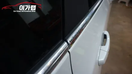 쉐보레 올뉴 말리부 윈도우크롬없애기 크롬가리기! 김포 이가랩 에서 [김포랩핑][포인트랩핑][전체랩핑][부분랩핑][크롬딜리트] / 경기 김포 통진