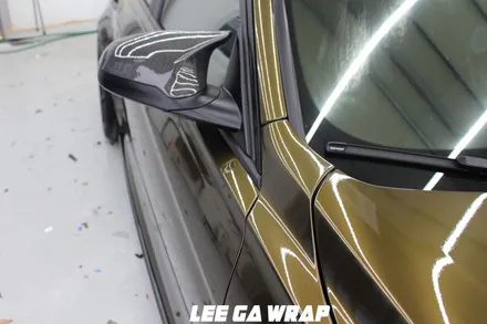 BMW M3 전체랩핑 고광택 미드나잇골드 / 김포, 파주, 인천