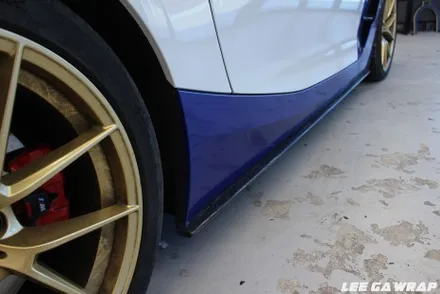 BMW Z4 후미 사고로인해 전체랩핑 재시공! 블루계열에서 레드계열로 ! 강력한 느낌! / 김포, 파주, 인천