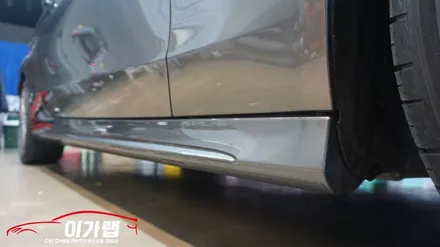벤츠 C220 카브리올레 전체랩핑! 에이버리 화이트다이아몬드펄! 김포 이가랩 에서 !! / 경기 김포 통진