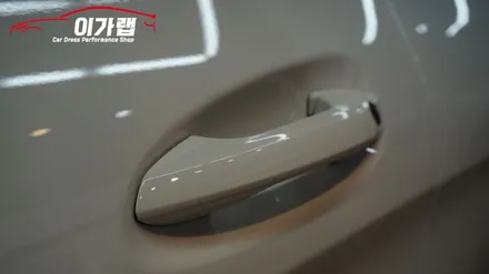 벤츠 CLA45AMG 전체랩핑 레드계열 텍랩 트루블러드 !!! / 경기 김포 통진