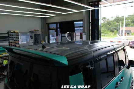레이 중고차 구입후 전체랩핑 시공 ! 필름을 가져오셔도 공임비만 부담 하시고 작업이 가능합니다 / 김포, 파주, 인천