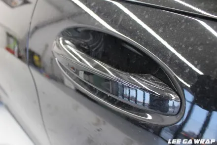 벤츠 S63AMG 전체랩핑 블랙에서 세라믹화이트 무광랩핑! / 김포, 파주, 인천