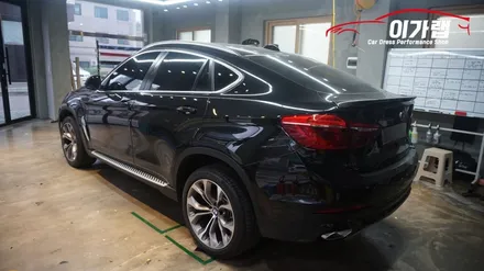 BMW X6 30D 크롬없애기 & 앞범퍼하단 뒷범퍼하단  에이버리블랙유광!  & 생활 PPF 시공작업기! 김포이가랩에서~ [김포랩핑][인천랩핑][파주랩핑][일산랩핑][김포카스킨] / 경기 김포 통진