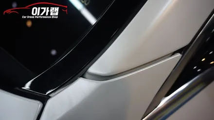 벤츠 S63AMG 에이버리 사틴화이트펄 전체 재시공! 김포 이가랩 에서 [김포랩핑][사고수리][전체랩핑재시공][전체랩핑제거] / 경기 김포 통진