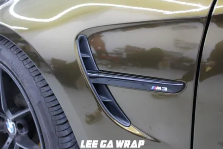 BMW M3 전체랩핑 고광택 미드나잇골드 / 김포, 파주, 인천