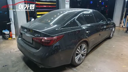 인피니티 Q50S 외부 전체 크롬가리기! 김포 이가랩 에서~![김포랩핑][일산랩핑][강서랩핑][전체랩핑][포인트랩핑][PPF] / 경기 김포 통진