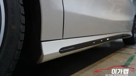 벤츠 CLA45AMG 전체랩핑 레드계열 텍랩 트루블러드 !!! / 경기 김포 통진