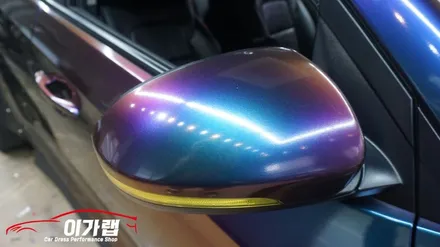 올뉴 투싼 N컨샙! 3M2080스카이블루 색상으로 전체랩핑 새차로 탄생 / 경기 김포 통진