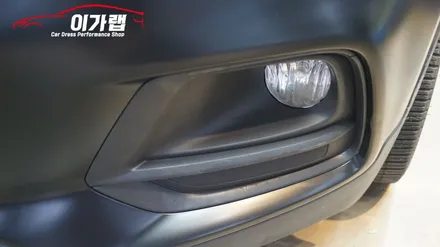 쉐보레 트랙스 전체랩핑 3M2080사틴블랙 으로 ! / 김포, 파주, 인천
