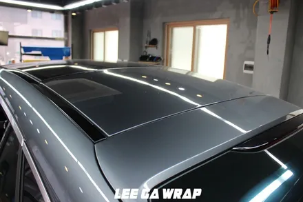 벤츠 GLE53AMG 전체랩핑 화이트&카본포인트랩핑 / 김포, 파주, 인천