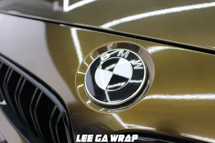 BMW M3 전체랩핑 고광택 미드나잇골드 / 김포, 파주, 인천