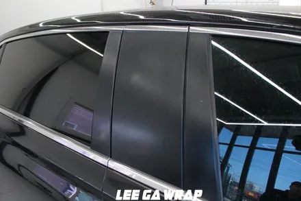 제네시스 EQ900L 리무진 전체랩핑 블랙에서 화이트로 신차느낌 그대로 / 김포, 파주, 인천
